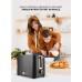 Afra Electric Toaster 700W 2 Slots Black AF100700TOBL