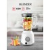 Afra Blender 1.5L 400W Plastic Jar 2 Speed Control AF1550BLWT