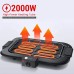 Afra Electric Barbecue Table Grill 2000W AF2000BGBK