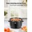 Afra Rice Cooker 8L 2500W Black AF8025RCBK
