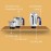 Clikon Indian Blender Galaxy 750W CK2160