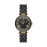 Daniel Klein Black Ceramic Band Watch for Women DK.1.14282-3