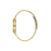 Daniel Klein Gold Stainless Steel Watch for Women DK.6.14132-2