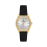 Daniel Klein Black Leather Watch for Women DK.1.14114-2