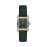 Daniel Klein Green Leather Watch for Women DK.1.14116-4