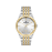Daniel Klein Silver and Gold Stainless Steel Watch for Men DK.1.14144-5