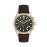 Daniel Klein Dark Brown Leather Watch for Men DK.1.14212-4