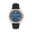 Daniel Klein Dark Brown Leather Watch for Men DK.1.14223-5