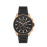 Daniel Klein Black Stainless Steel Watch for Men DK.1.14224-5