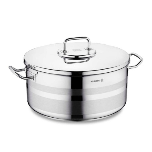 Korkmaz Casserole Astra2 40x20 cm/ 25 Litre 2040