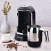 Korkmaz Coffee Maker Kahvekolik Black/ Chrome 86007