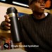 Stanley The Quick-Flip Water Bottle 0.7L / 24oz Black 2.0 11466372