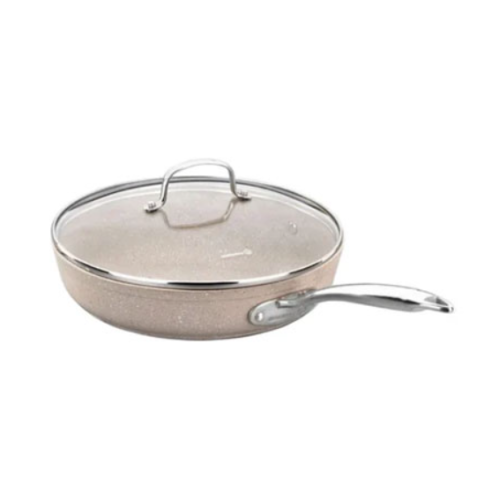 Korkmaz Frypan Granita Aluminum with Lid 2 Litre A18551