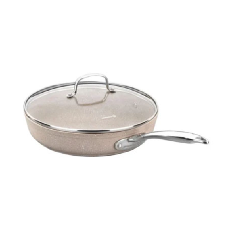 Korkmaz Frypan Granita Aluminum with Lid 2 Litre A18551