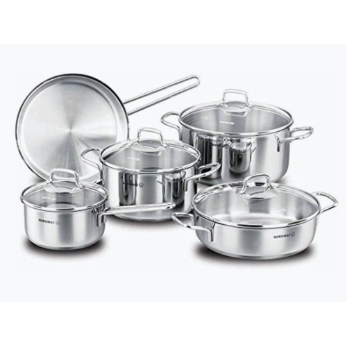 Korkmaz Cookware Set Perla Set 9pcs 1609CW