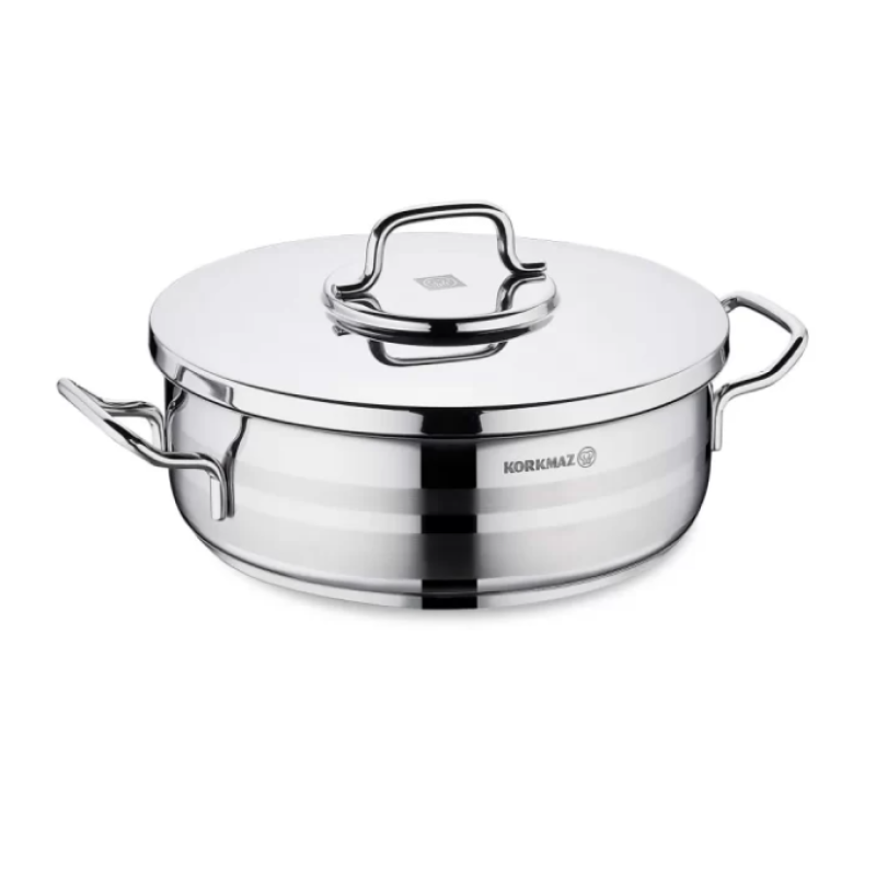 Korkmaz Low Casserole Astra2 6 Litre 2036