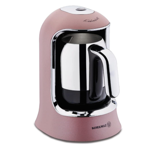 Korkmaz Coffee Maker Kahvekolik Rose Gold/ Chrome 86006